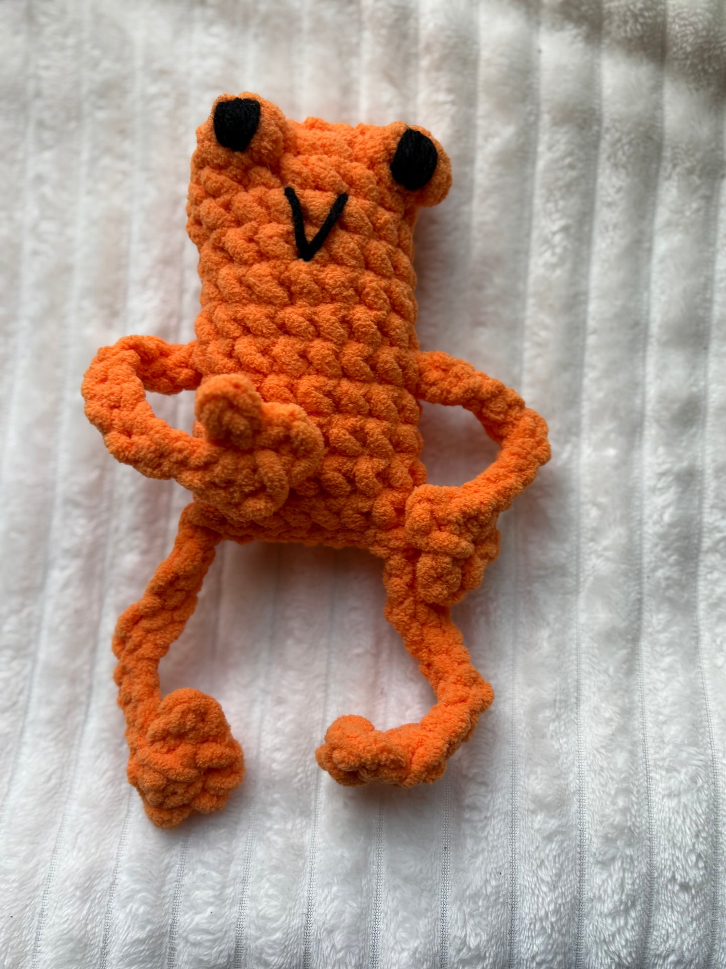 Leggy Froggy (embroidered eyes)