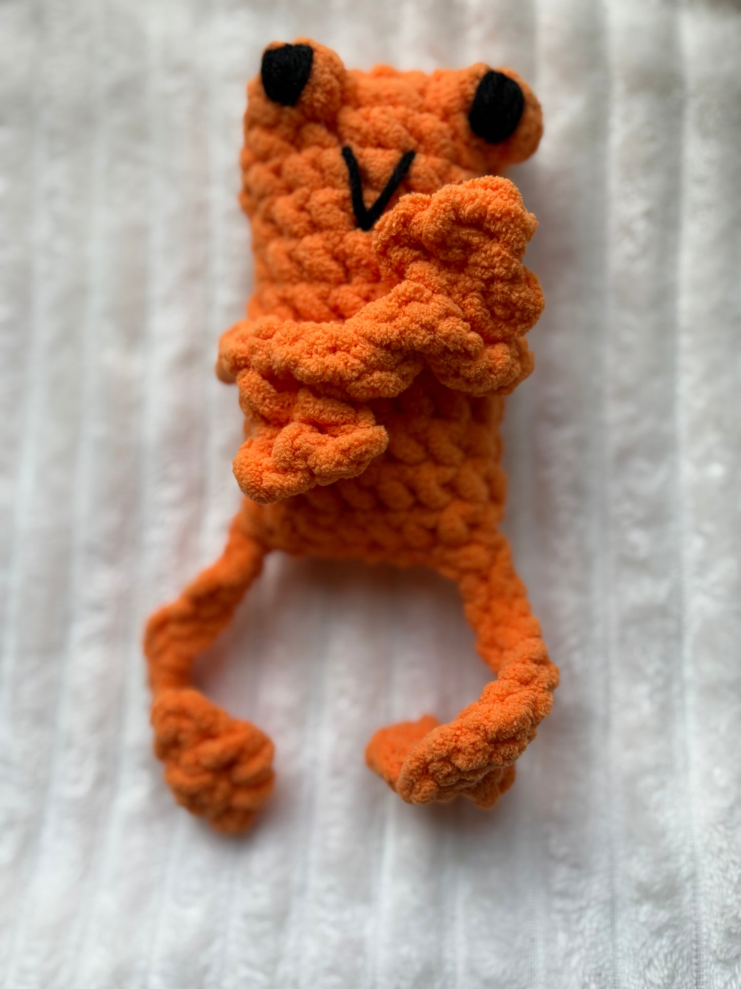 Leggy Froggy (embroidered eyes)
