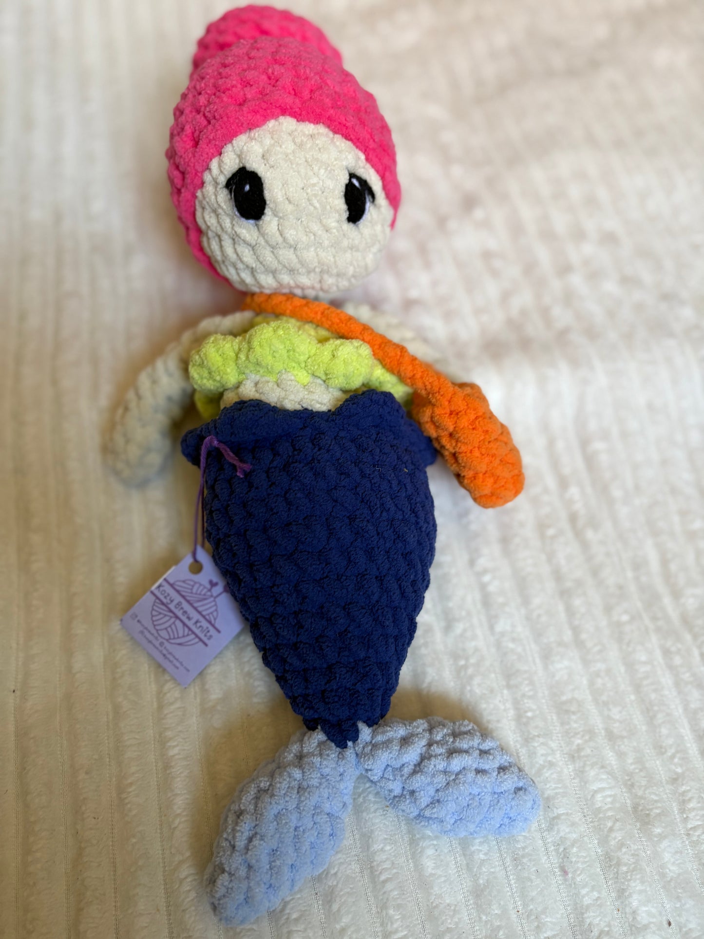 Mermaid Doll w/Bag