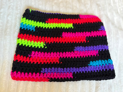 Black Neon Cat Ear Beanie