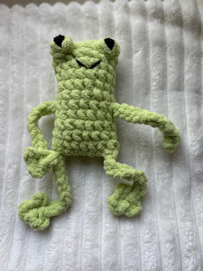 Leggy Froggy (embroidered eyes)