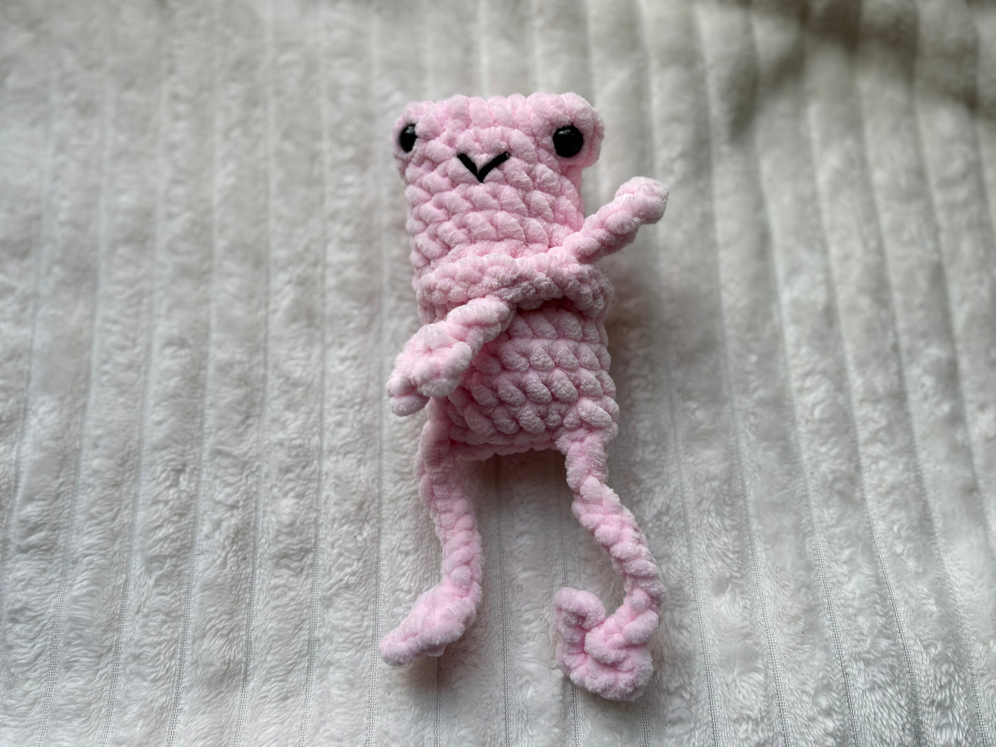 Leggy Froggy (with safety eyes)
