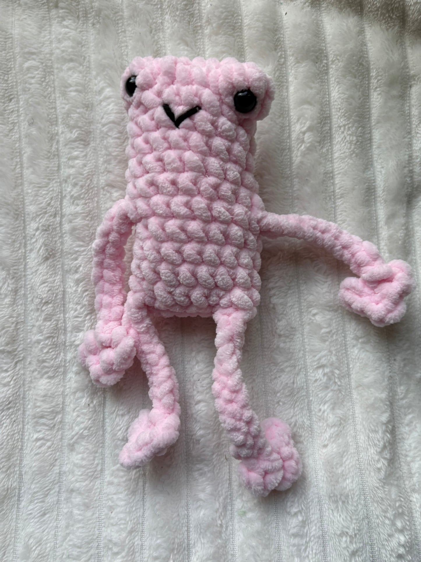 Leggy Froggy (with safety eyes)