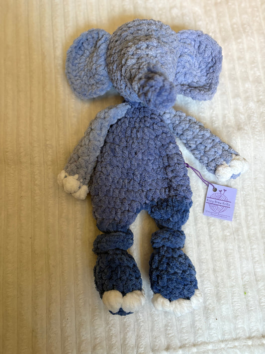Elephant Lovey (blue ombré)