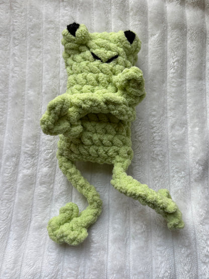 Leggy Froggy (embroidered eyes)