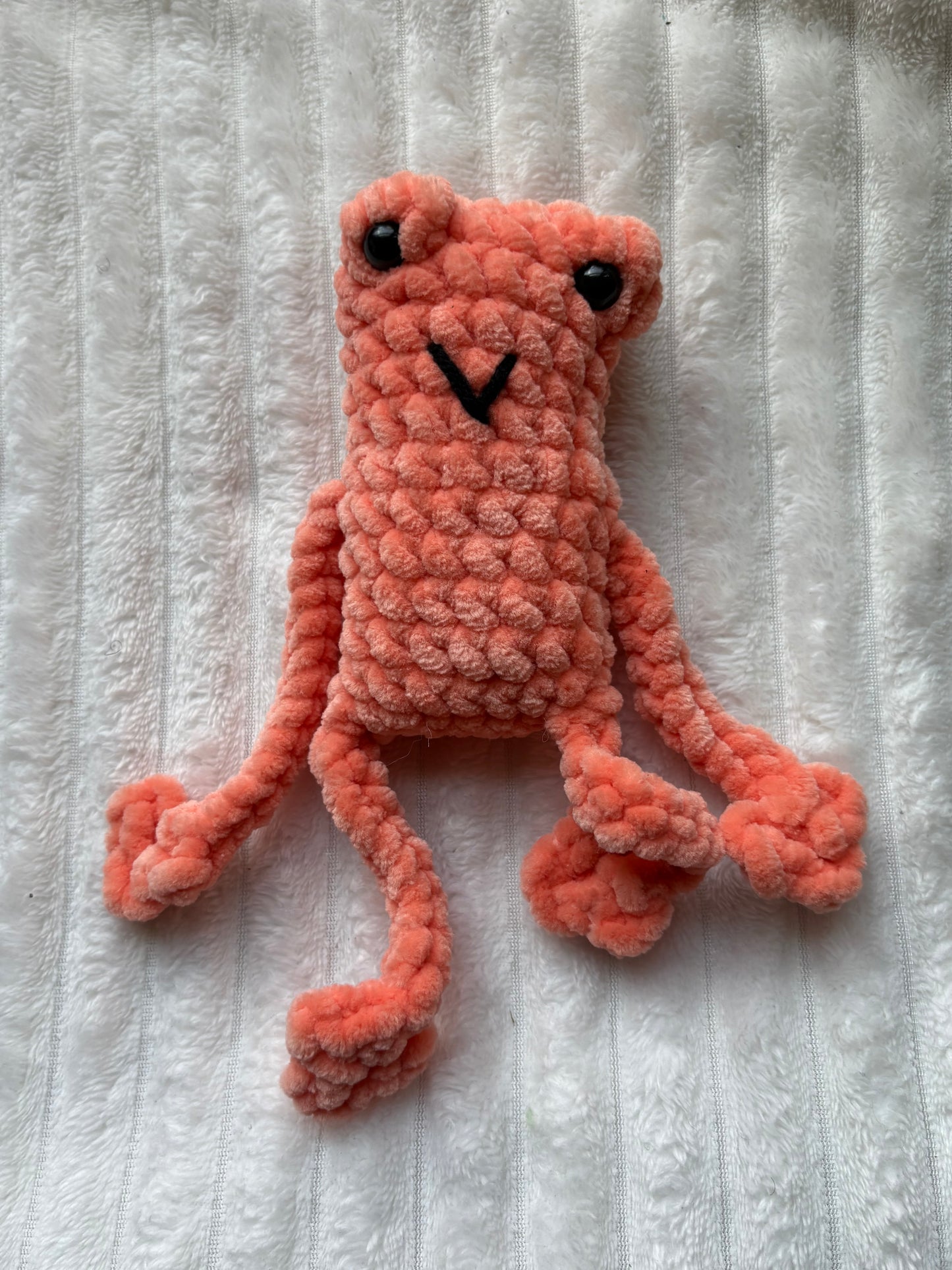 Leggy Froggy (with safety eyes)